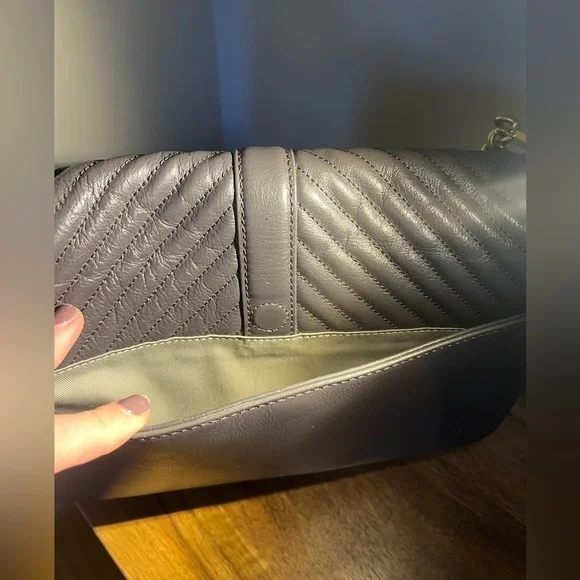 Rebecca Minkoff Chevron Quilted Love Crossbody - Picture 13 of 14